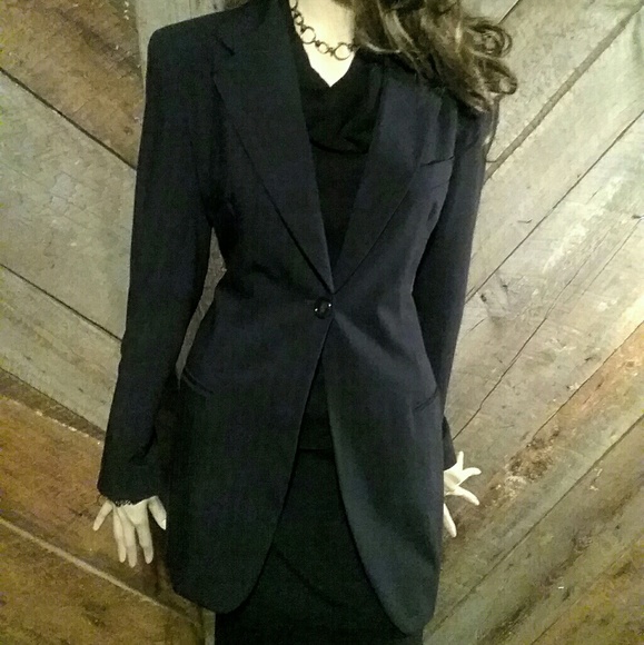 Donna Karan Long Suit Jacket - Picture 2 of 2